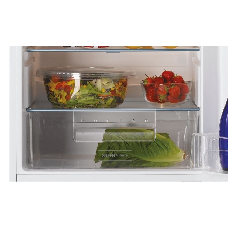 Hoover H-300 185 Litre 50/50 Freestanding Fridge Freezer - Black