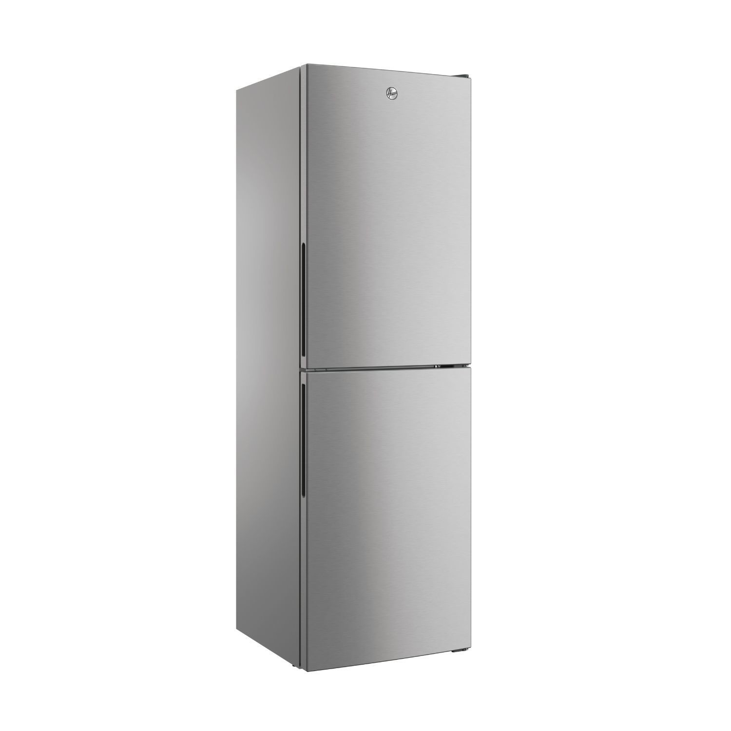 Hoover H-FRIDGE 300 Freestanding Fridge Freezer 50/50 with Water Dispenser, 2 Doors, Low Frost Technology, E Class, 246L Total Capacity, Internal Display, Silver, 54.5x55x176 cm - HOCT3L517EWSK-1 Hoover H-FRIDGE 300 Freestanding Fridge Freezer 50/50 with Water Dispenser, 2 Doors, Low Frost Technology, E Class, 246L Total Capacity, Internal Display, Silver, 54.5x55x176 cm - HOCT3L517EWSK-1
