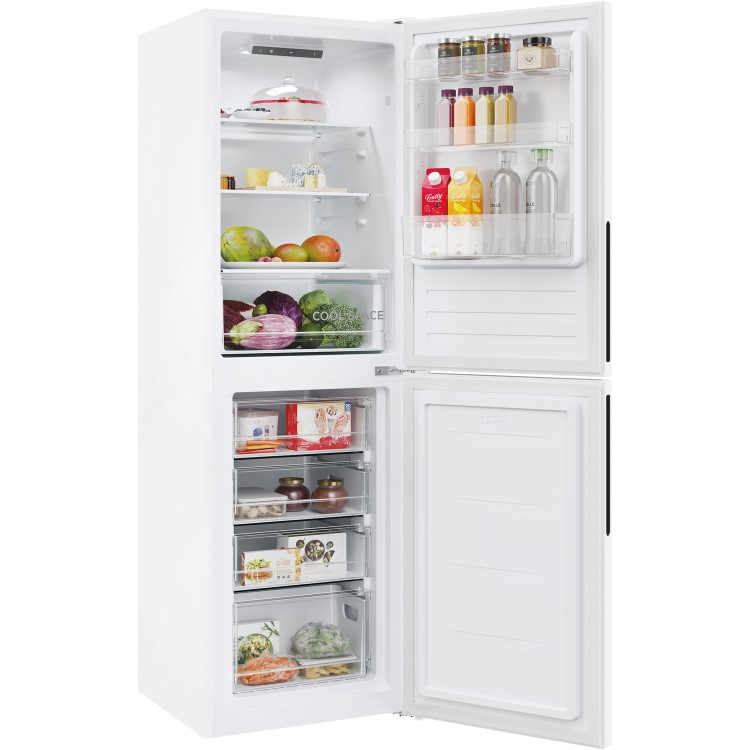 Refurbished Hoover HOCT3L517FWK Freestanding 252 Litre 50/50 Fridge Freezer White