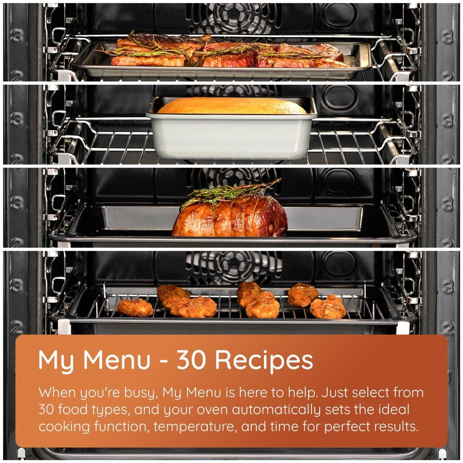My Menu automatic recipes.