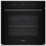 Refurbished Hotpoint Class 6 ActiveMultiflow HOI68CT0SBUK Electric Single Fan Oven with Air Fry and GentleSteam Cooking - Black