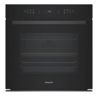 Hotpoint Class 6 Electric Fan Assisted Single Oven with Air Fry and GentleSteam Cooking - Black