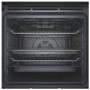 Hotpoint Class 6 Electric Fan Assisted Single Oven with Air Fry and GentleSteam Cooking - Black