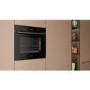 Refurbished Hotpoint Class 6 ActiveMultiflow HOI68CT0SBUK Electric Single Fan Oven with Air Fry and GentleSteam Cooking - Black