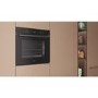 Hotpoint Class 6 Electric Fan Assisted Single Oven with Air Fry and GentleSteam Cooking - Black