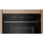 Refurbished Hotpoint Class 6 ActiveMultiflow HOI68CT0SBUK Electric Single Fan Oven with Air Fry and GentleSteam Cooking - Black