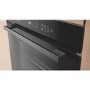 Hotpoint Class 6 Electric Fan Assisted Single Oven with Air Fry and GentleSteam Cooking - Black