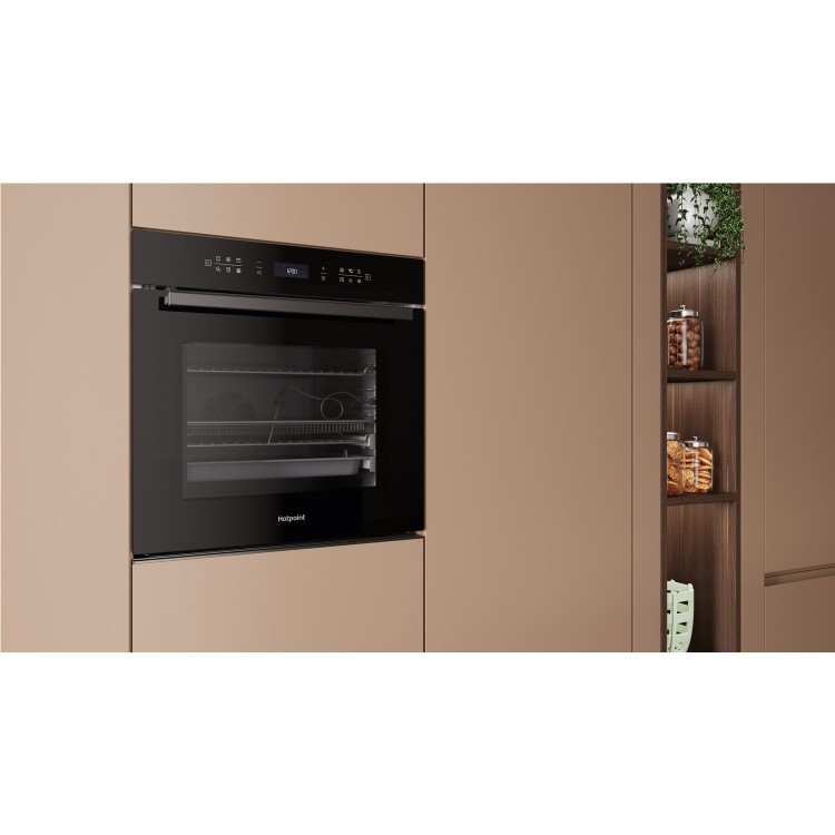 Hotpoint Class 6 HOI68PPT2SBUK Fan Single Oven with Air Fry - Black