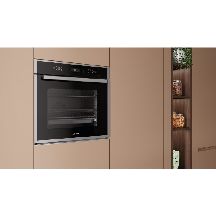 Hotpoint Class 6 HOI6A8PT1SXUK Electric Fan Assisted Single Oven with Air Fry