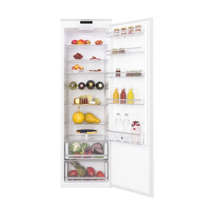 Hoover 316 Litre Integrated Tall Larder Fridge - White