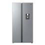 Hoover 523 Litre Side-by-Side American Fridge Freezer - Inox