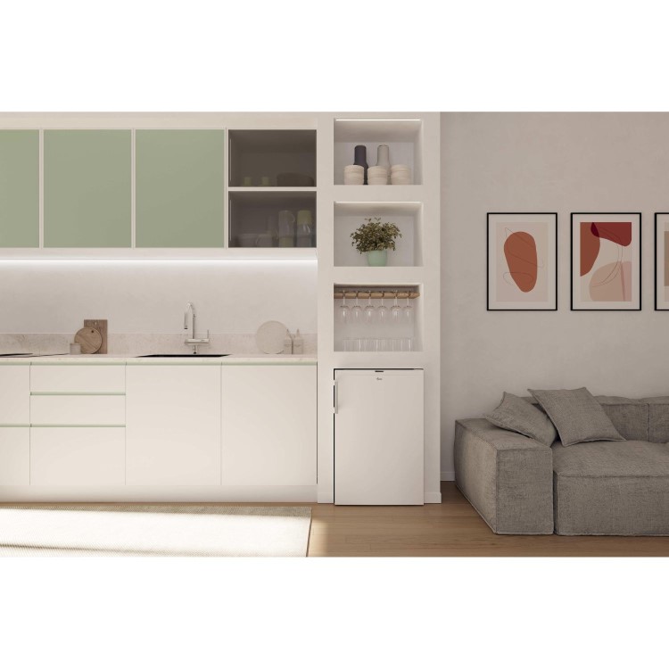 Hoover 95 Litre Freestanding Under Counter Freezer - White