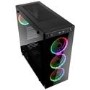 Kolink Horizon Midi Tower RGB Gaming Case - Black Tempered Glass