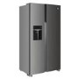 Hoover 513 Litre Side-By-Side American Fridge Freezer - Silver