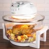 Refurbished electriQ HOV17 17 Litre Premium Halogen Oven with Full Cooking Accessories Pack