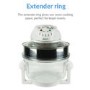 electriQ 17 Litre Premium Halogen Oven with Full Accessories Pack