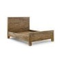 Hoxton Wooden King Size Bed Frame with Rustic Oak Finish - Julian Bowen