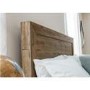 Hoxton Wooden King Size Bed Frame with Rustic Oak Finish - Julian Bowen