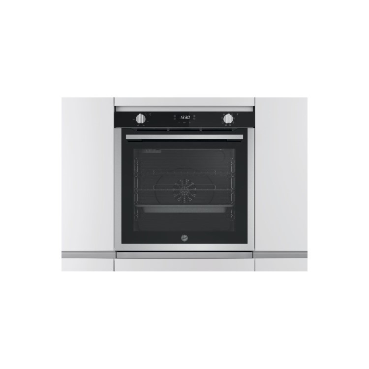 Refurbished Hoover HOXC3UB3358BI 60cm Single Built In Electric Oven with Catalytic Cleaning Black