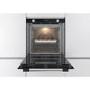 Refurbished Hoover HOXC3UB3358BI 60cm Single Built In Electric Oven with Catalytic Cleaning Black