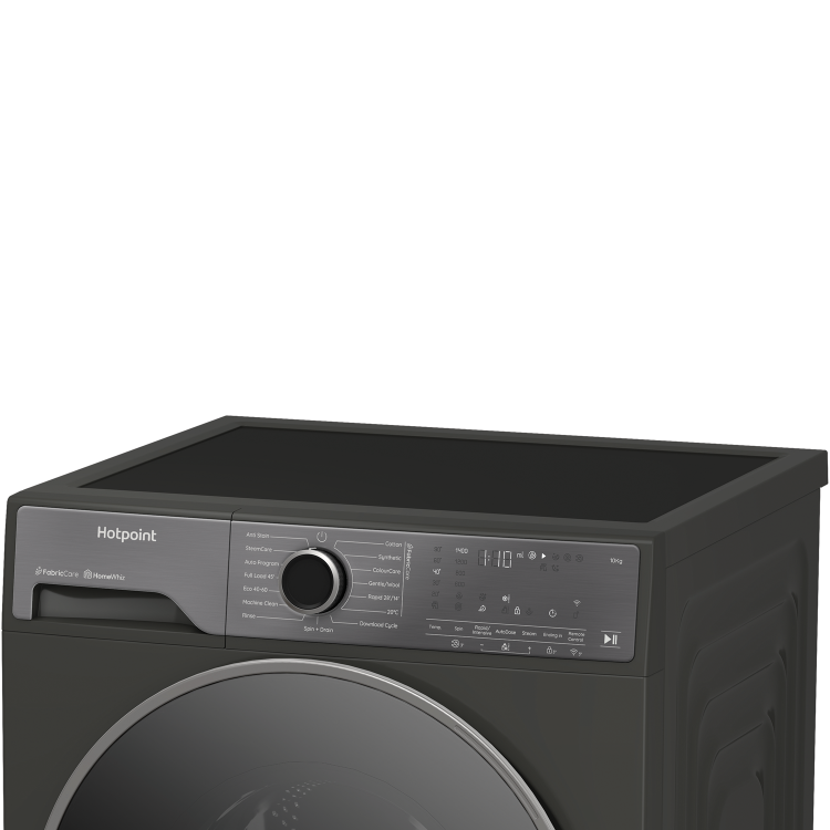 Hotpoint FabricCare 10kg 1400rpm Washing Machine - Graphite
