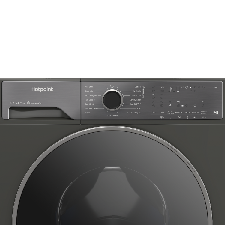 Hotpoint FabricCare 10kg 1400rpm Washing Machine - Graphite