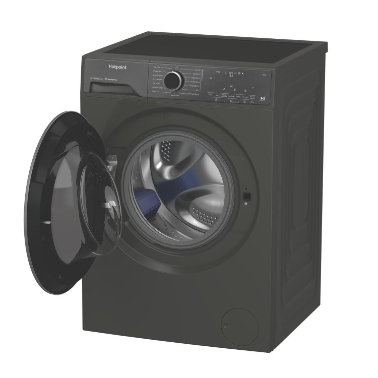 Hotpoint FabricCare 10kg 1400rpm Washing Machine - Graphite
