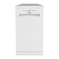 Hotpoint Slimline Freestanding Dishwasher - White with Rapid Wash