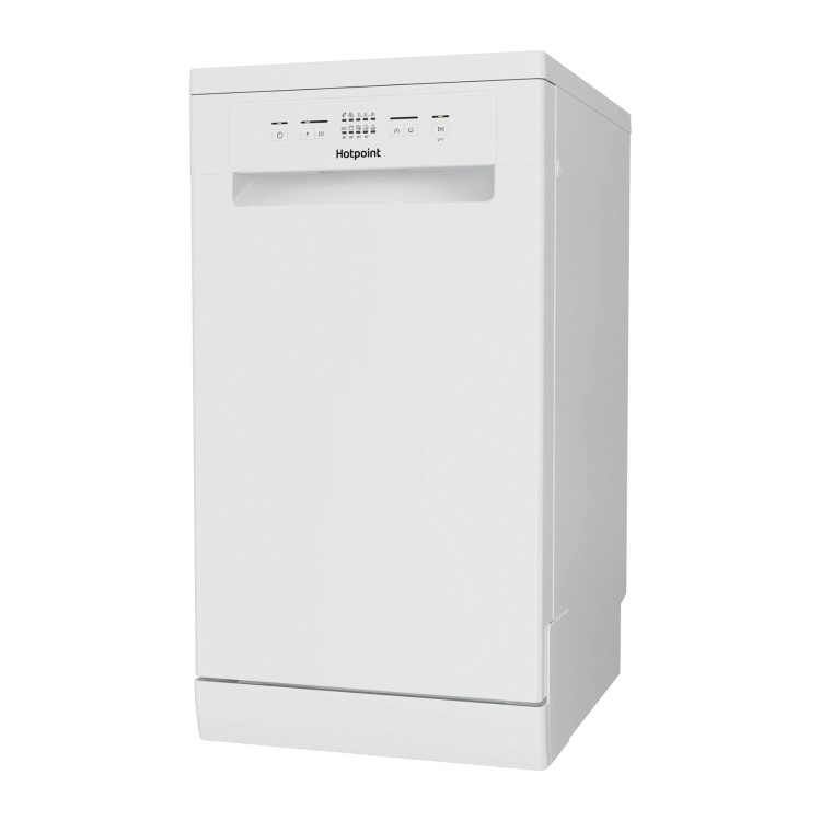 Hotpoint Slimline Freestanding Dishwasher - White with Rapid Wash