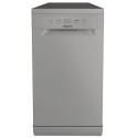 HP2FE10CS90SUK Hotpoint Freestanding Slimline Dishwasher - Silver Quick wash Adjustable baskets