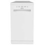 Refurbished Hotpoint Freestanding Slimline Dishwasher - White Quick wash Adjustable baskets