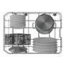 Refurbished Hotpoint Freestanding Slimline Dishwasher - White Quick wash Adjustable baskets