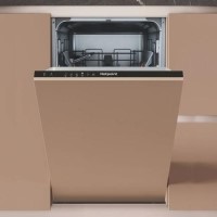 Hotpoint Integrated Slimline Dishwasher - Eco Black Control Panel Hotpoint Integrated Slimline Dishwasher - Eco Black Control Panel