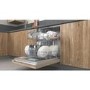 Hotpoint ActiveDry Integrated Dishwasher -  C-Rated Black Control Panel