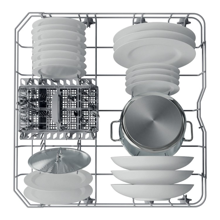 Hotpoint ActiveDry Integrated Dishwasher -  C-Rated Black Control Panel
