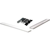 GRADE A1 - JT Shower Tray Panel & Leg Riser Kit 760mm