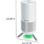 Honeywell HPA830WE Designer True HEPA Air Purifier with Aroma Diffuser