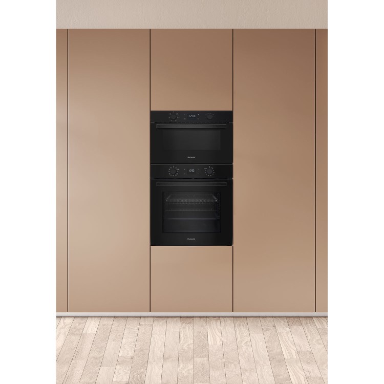 Hotpoint Class 2 Built-In Microwave & Grill - Black