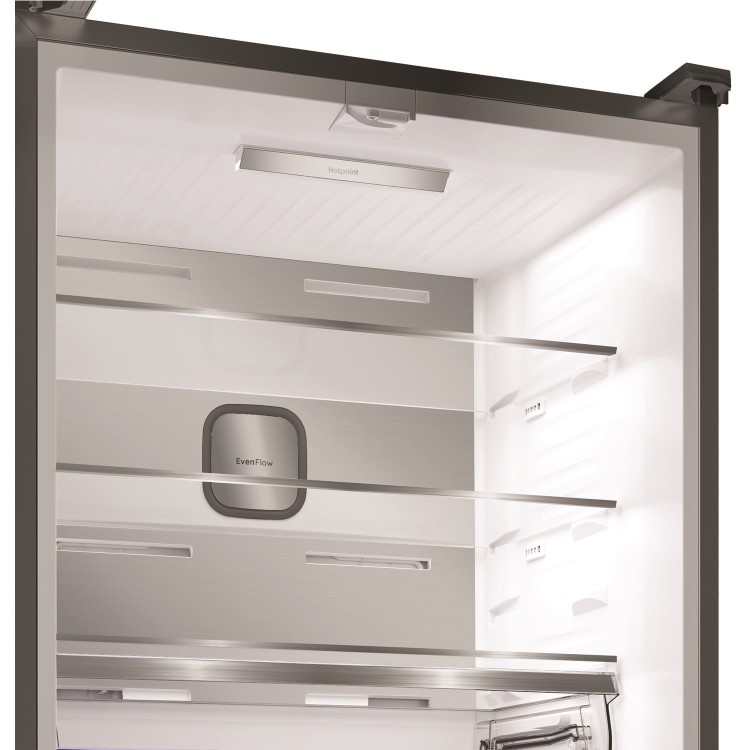 Hotpoint 510 Litre French Style American Fridge Freezer - Inox