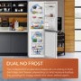 Hotpoint 578 Litre Side-By-Side American Fridge Freezer - Stainless Steel