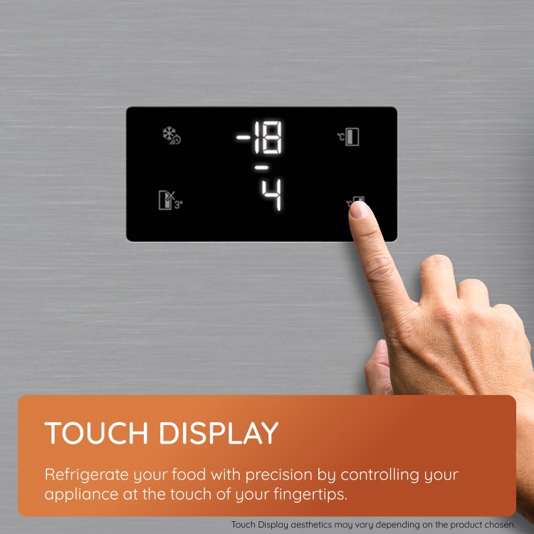 Hotpoint 578 Litre Side-By-Side American Fridge Freezer - Stainless Steel