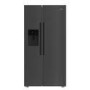 Hotpoint 571 Litre Side By Side American Fridge Freezer - Inox
