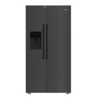 Hotpoint 571 Litre Side By Side American Fridge Freezer - Stainless Steel