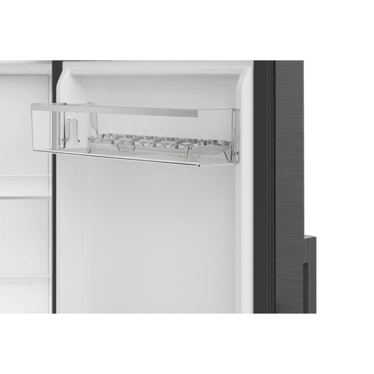 Hotpoint 571 Litre Side By Side American Fridge Freezer - Stainless Steel