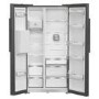 Hotpoint 571 Litre Side By Side American Fridge Freezer - Inox