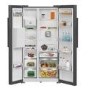 Hotpoint 571 Litre Side By Side American Fridge Freezer - Stainless Steel