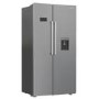 Refurbished Hotpoint HPG2 6583W XP4UK Dual No Frost American Fridge Freezer with FreshShield - Stainless Steel