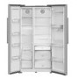 Hotpoint 588 Litre Side-By-Side American Fridge Freezer - Stainless Steel