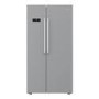 Hotpoint 593 Litre Side-By-Side American Fridge Freezer - Stainless Steel