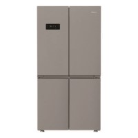 Hotpoint 572 Litre Four Door American Fridge Freezer - Inox